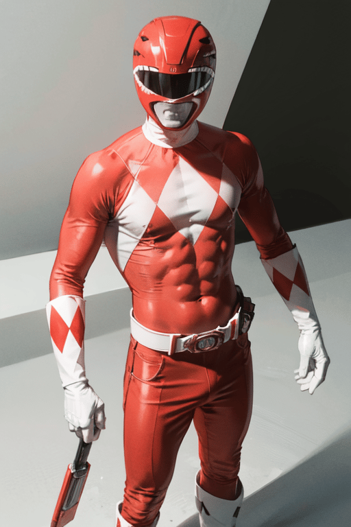 Redranger - Mighty Morfing Power Rangers - AI LoRA model on PixAI