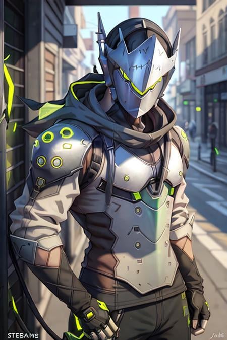 Genji from Overwatch - AI Model cover image