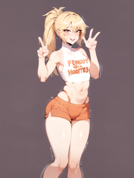 Femboy Hooters V1.0, outfit, body type LoRA by totheinfiniteend - AI Model cover image