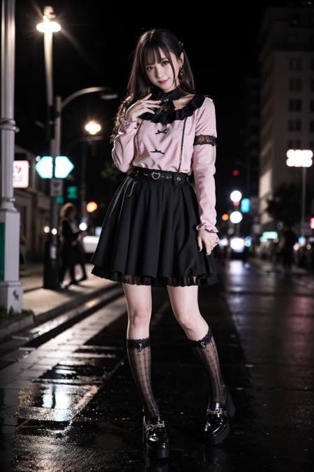 地雷系服装 - AI Model cover image
