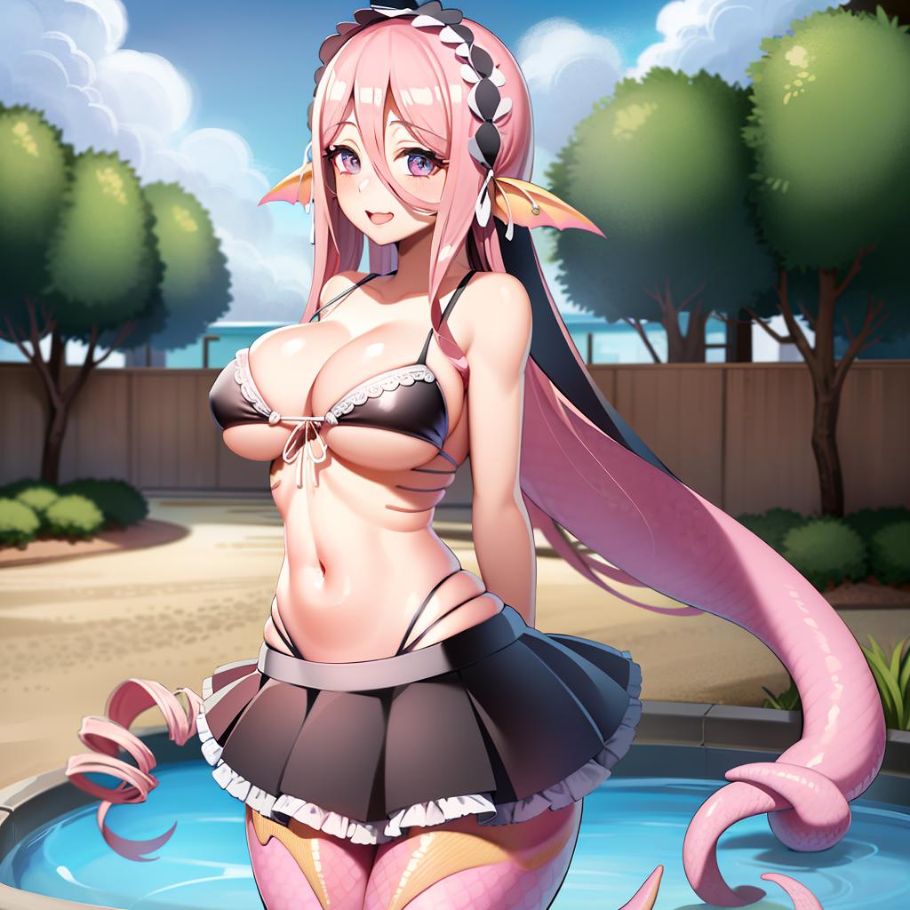 AI Art LoRA Model: Meroune Lorelei - Monster Musume | PixAI