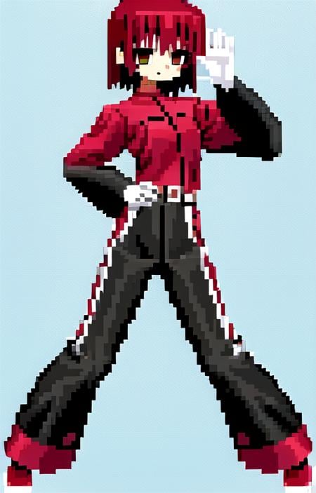 KOF PIXEL ART STYLE - AI Model cover image