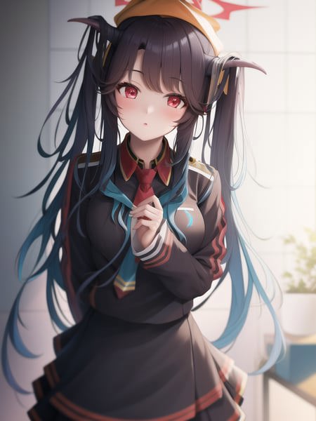 bluearchive fuuka apron and kimono - AI Model cover image