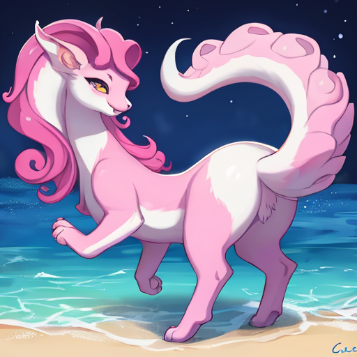 AI art "Feral Scylla" for keywords feral, scylla