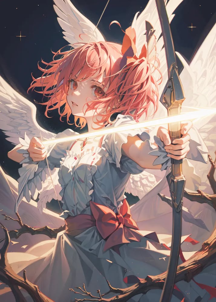 pose Drawing bow - AI Model cover image