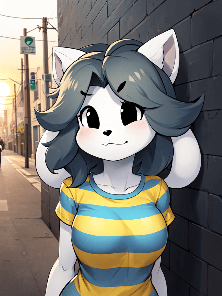 Deltarune - Temmie - AI LoRA model on PixAI
