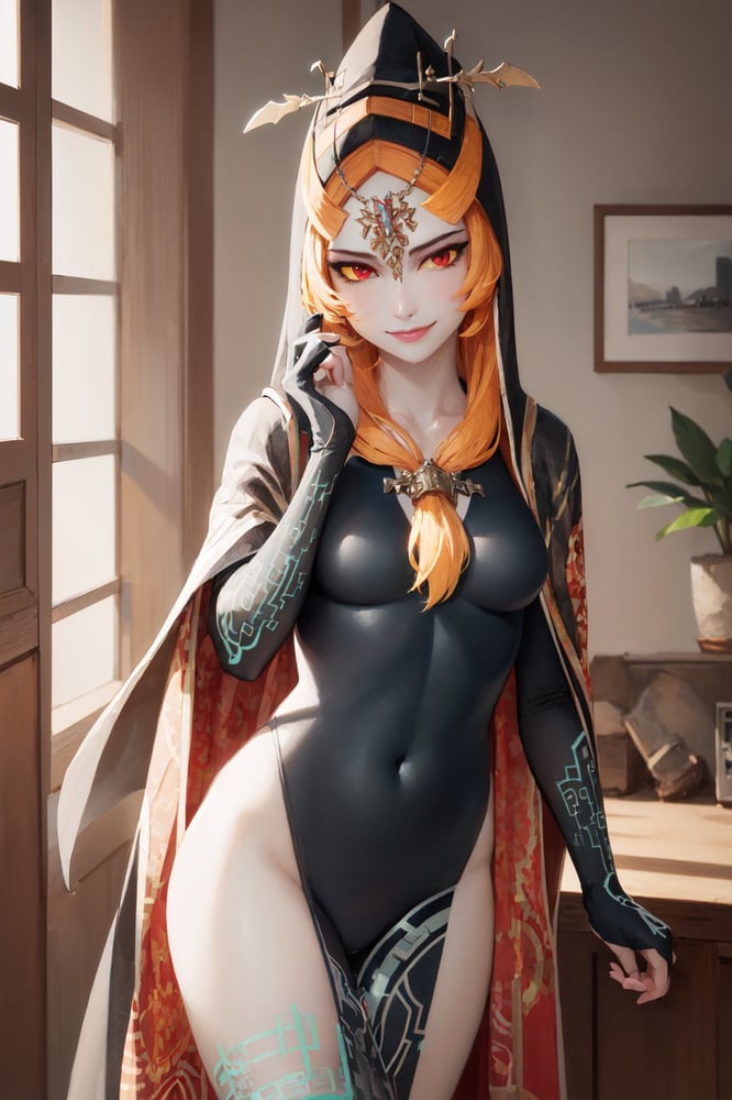 Midna (the legend of the Zelda twilight princess), (chibi and adult) - AI LoRA model on PixAI
