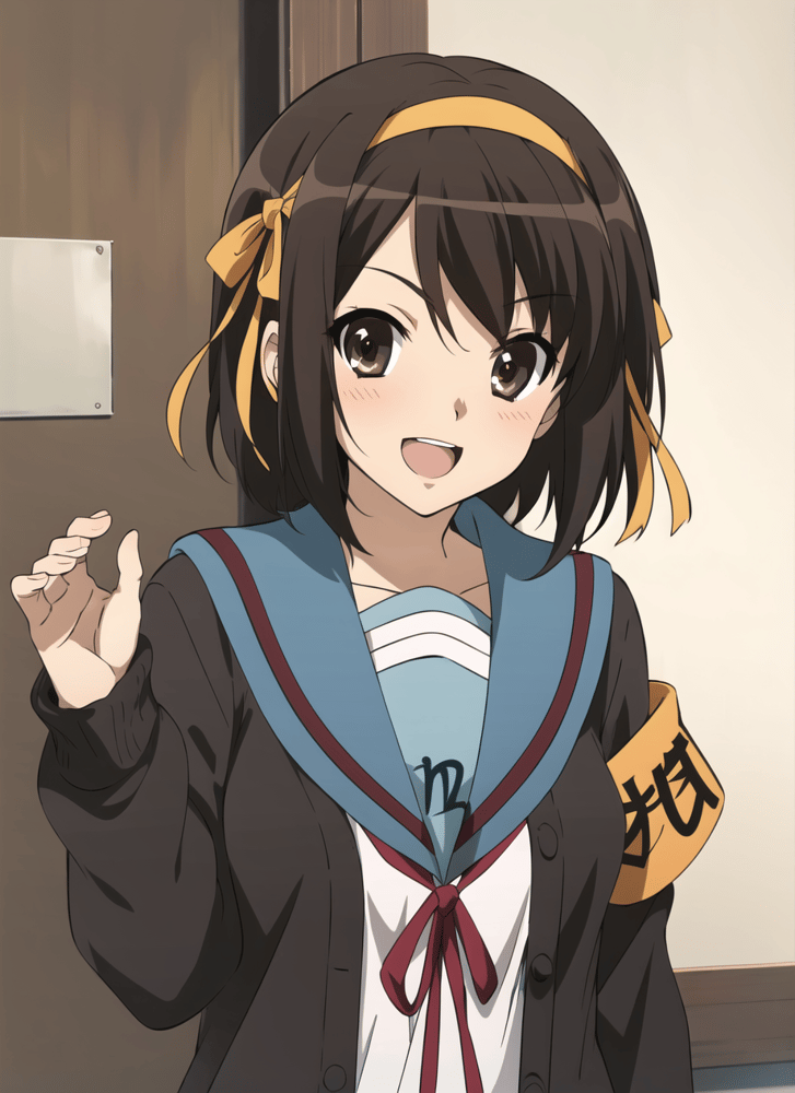 117-haruhi style - AI Model cover image