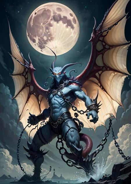 Table Rpg / D&D Bestiary - Pathfinder [ Fiendish ] - AI Model cover image