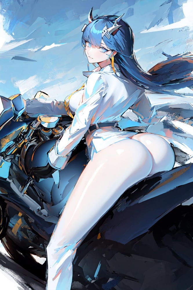 [Concept] Motorcycle Rider - AI Model cover image