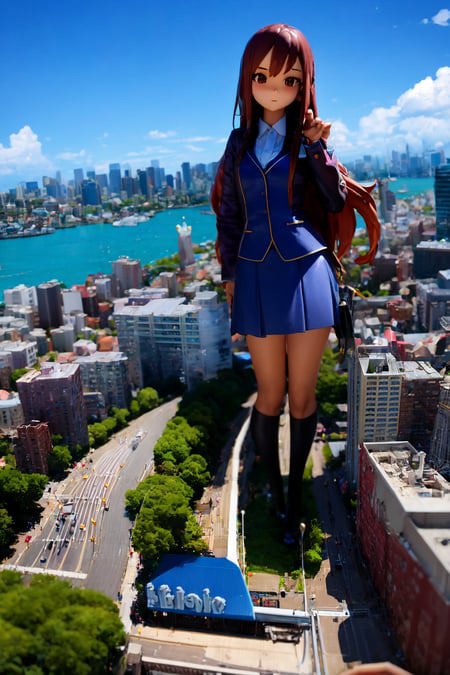 PVC Giantess - LoRA - AI Model cover image