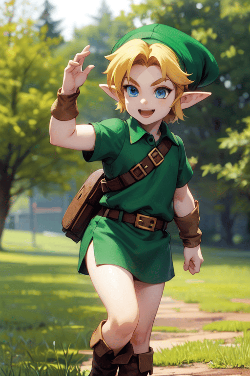 Young Link - AI LoRA model on PixAI