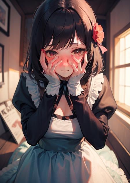 pose Covering face LoCon - AI Model cover image