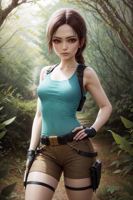 Classic Lara Croft | Tomb Raider - AI Model cover image