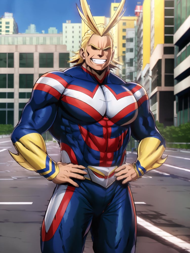 All Might [Boku no Hero / My Hero Academia] - AI LoRA model on PixAI