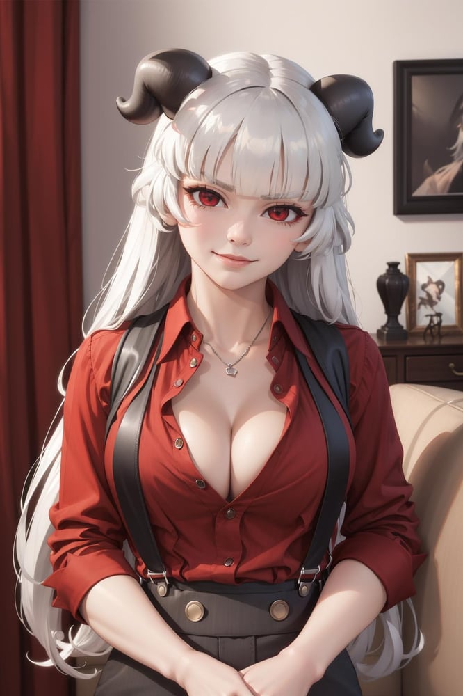 Baphomet ( Helltaker-style OC of Grizz (@grizz056 on Twitter)) - AI LoRA model on PixAI