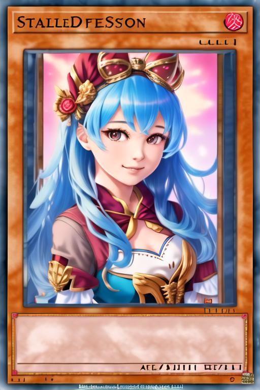 📇Yu-gi-oh Card style LoRA - AI Model cover image
