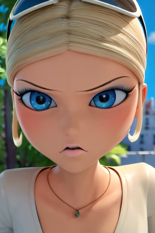 Chloe Bourgeois (Miraculous Ladybug) - AI LoRA model on PixAI