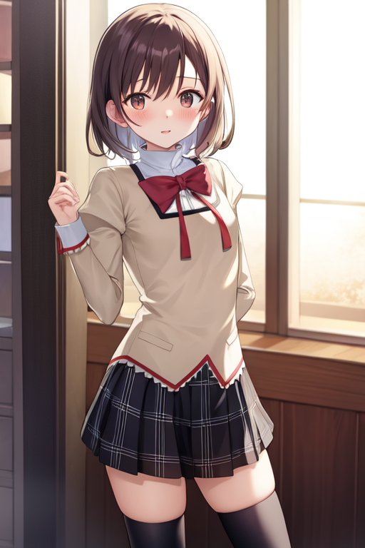 Mitakihara School Uniform - AI Model cover image