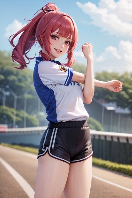 Cross-Body Stretch | Pose - AI Model cover image