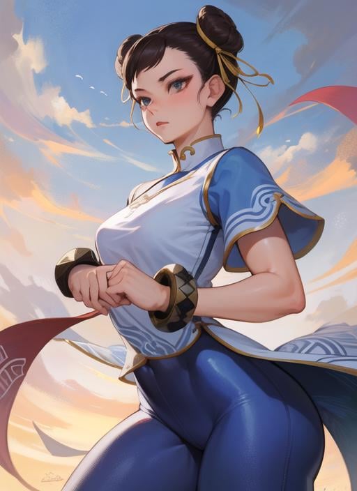 Chun li street fighter - AI Model cover image
