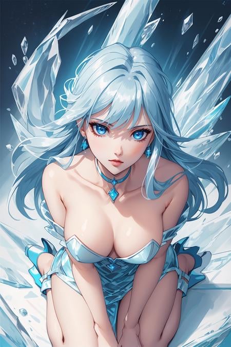 Elemental Series - Ice - FC - AI LoRA model on PixAI