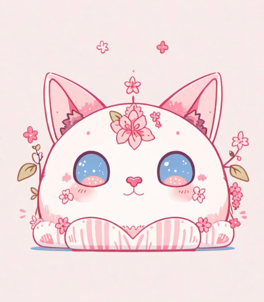 Niji⋆Kawaii Logo Style 🎀 LoRA   - AI Model cover image