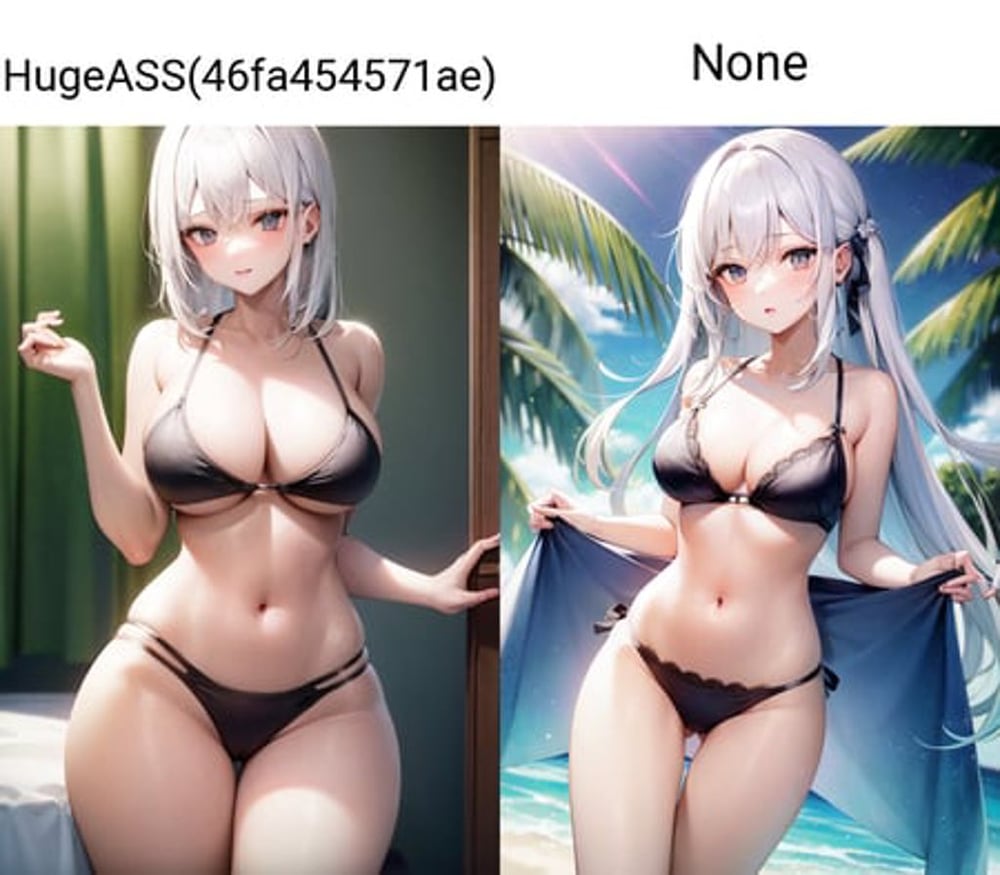 Huge tits and ass - AI Model cover image