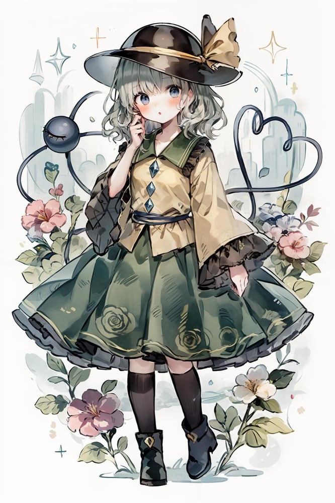 komeiji koishi (touhou) 古明地恋 东方project - AI Model cover image