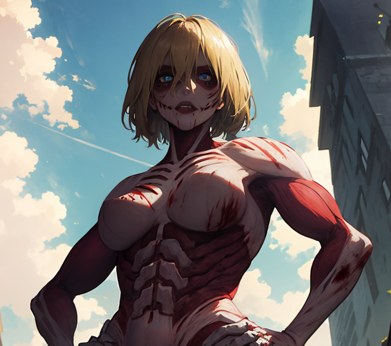 Attack on Titan Female Titan LoRA - AI Model cover image