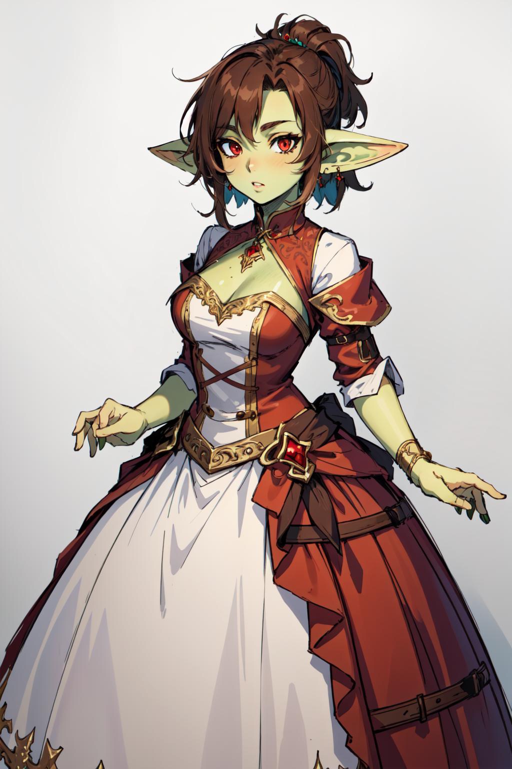 dark gown - AI Model cover image