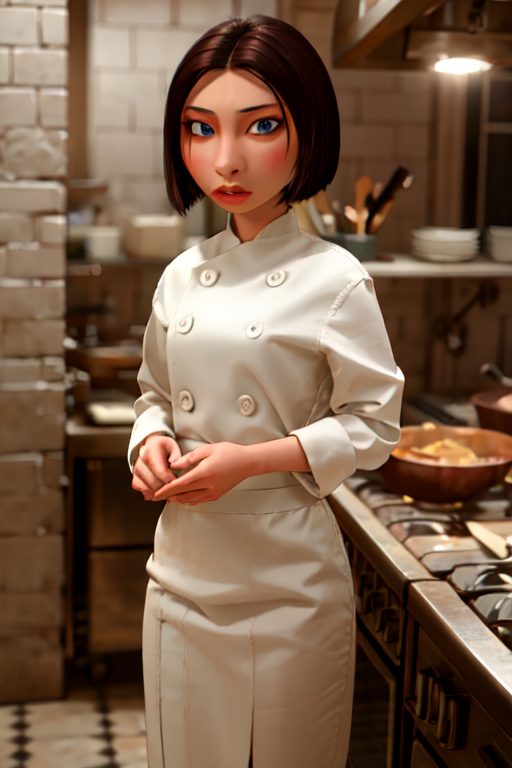Colette Tatou - Ratatouille - AI LoRA model on PixAI