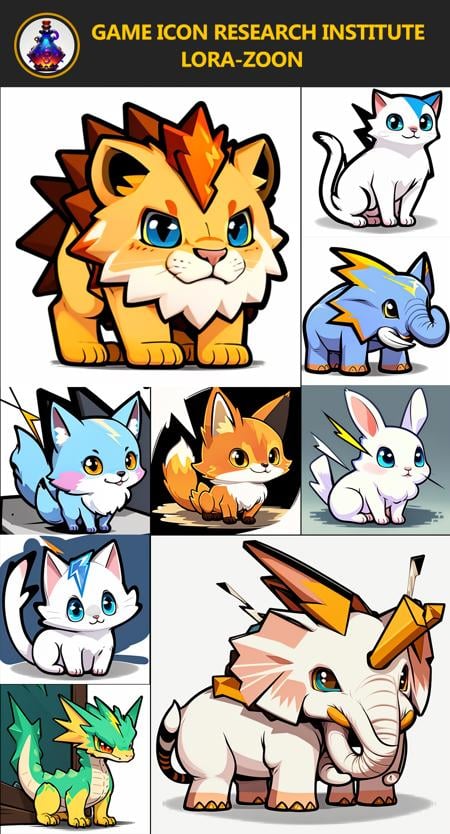 Game Icon Research (Animal) - AI Model cover image