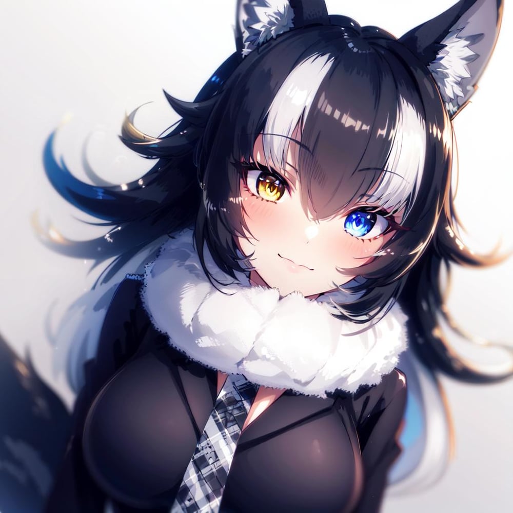 Grey wolf (Kemono friends) - AI LoRA model on PixAI