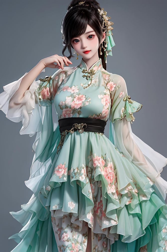 New Chinese Style Suit - AI Model cover image