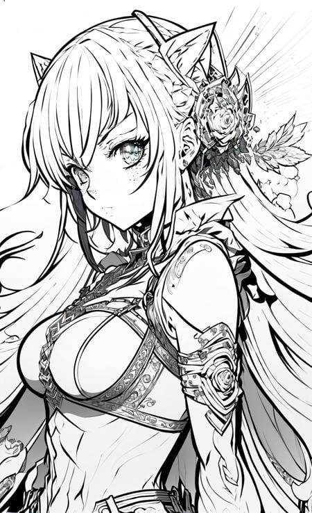 line baby, 美型角色线稿lora - AI Model cover image