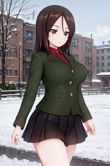 Girls und Panzer Nonna - AI Model cover image