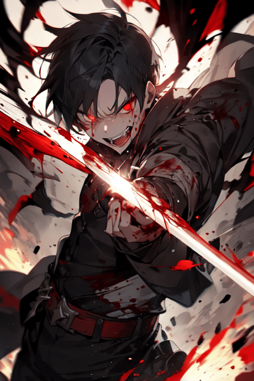 AI art "Man Killer"