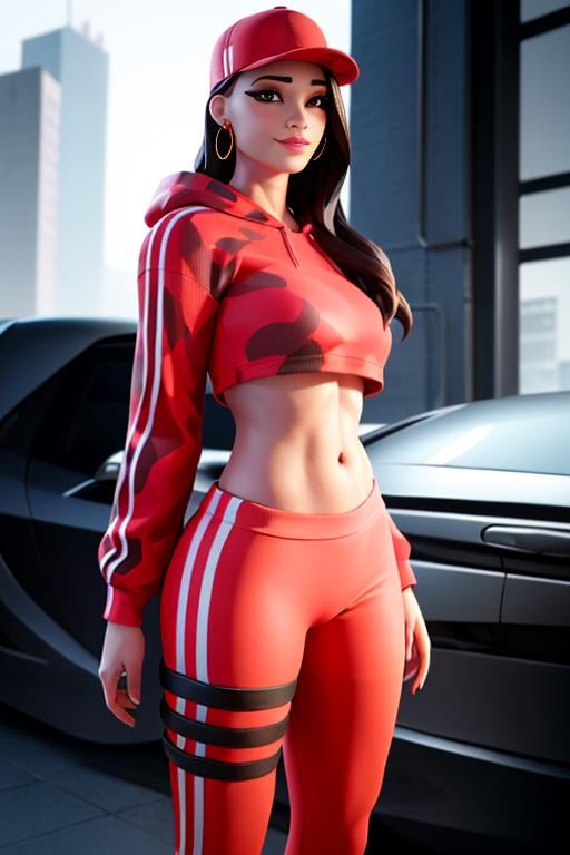 Ruby (Fortnite) - AI LoRA model on PixAI