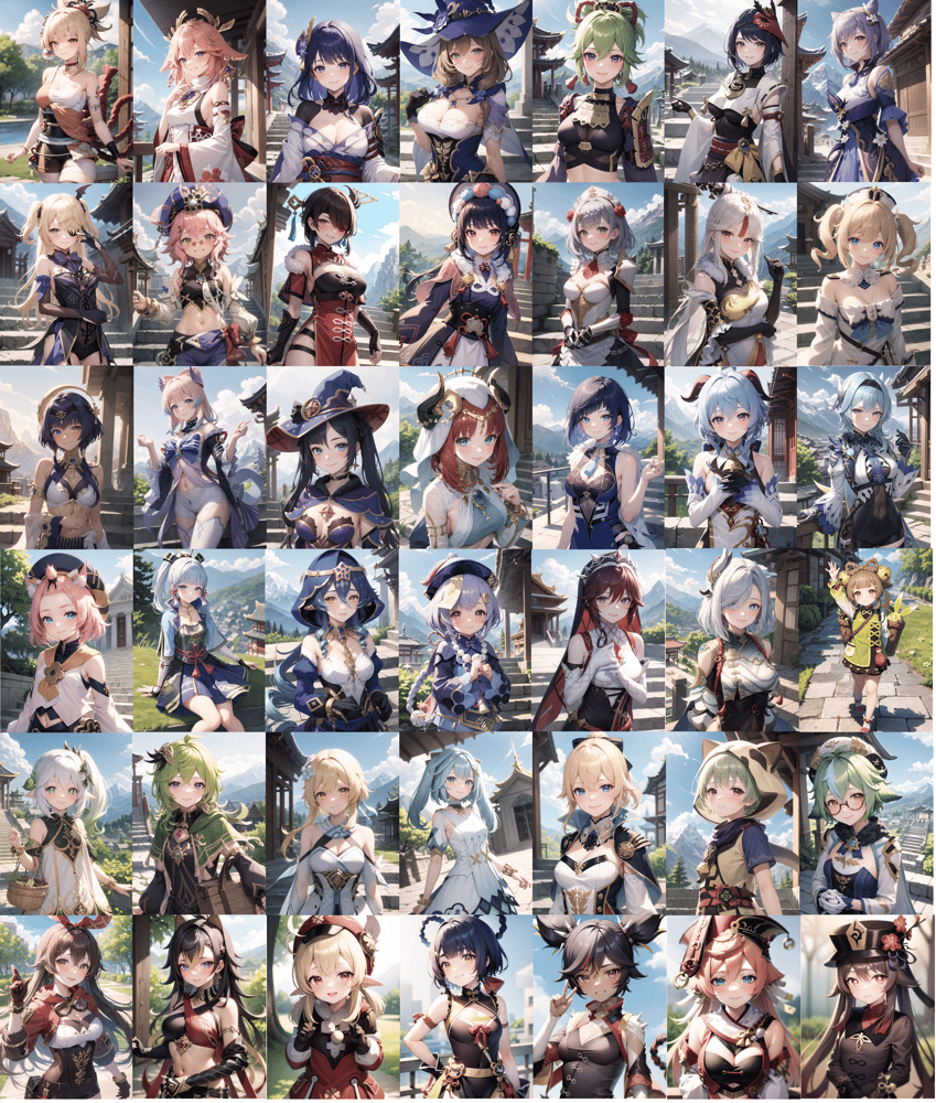 Genshin Impact All In One | Character Lora 43336 - AI Model cover image