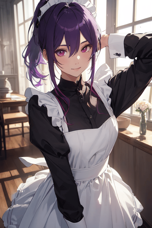 AI art "My maid"