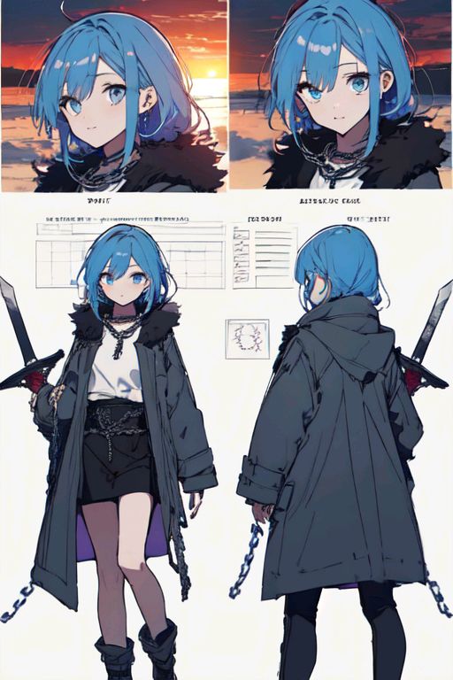 AI art "swimming sketch Ai"