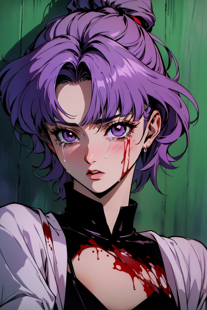 AI art "Crying"