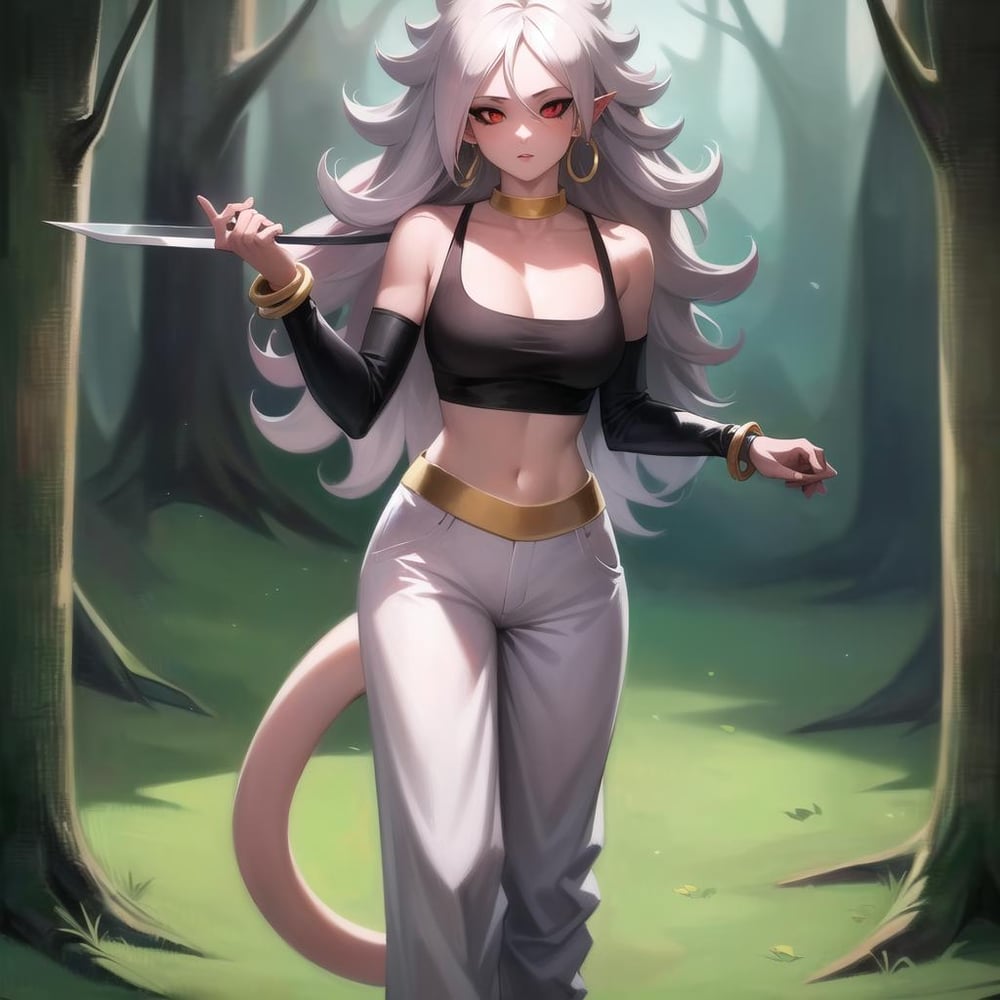 Majin Android 21 by Part_LoRAs (LoHa v2.19) - AI LoRA model on PixAI