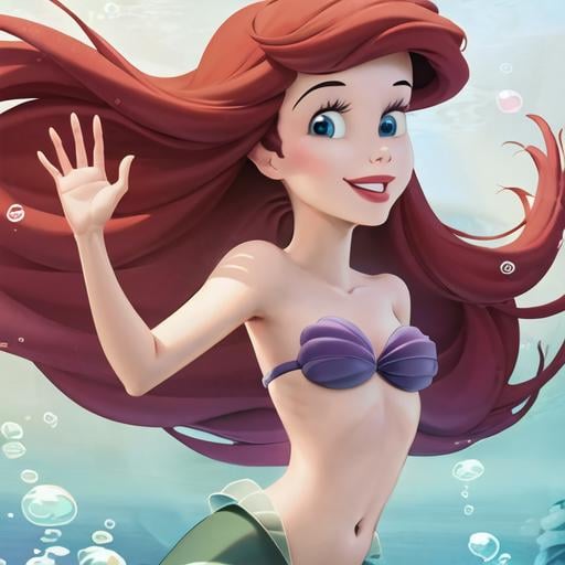Ariel (The Little Mermaid) - AI LoRA model on PixAI