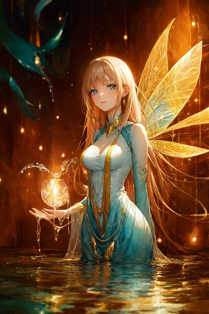 AI art "Bug Lady"