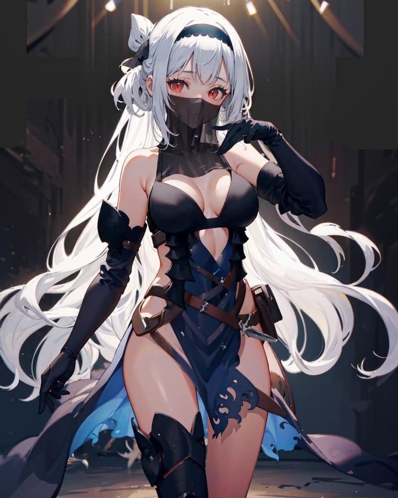 【Costume ︴ Cosplay】Tokarev's Dancer Outfit (Girls' Frontline) 托卡列夫舞娘服 - AI Model 커버 이미지