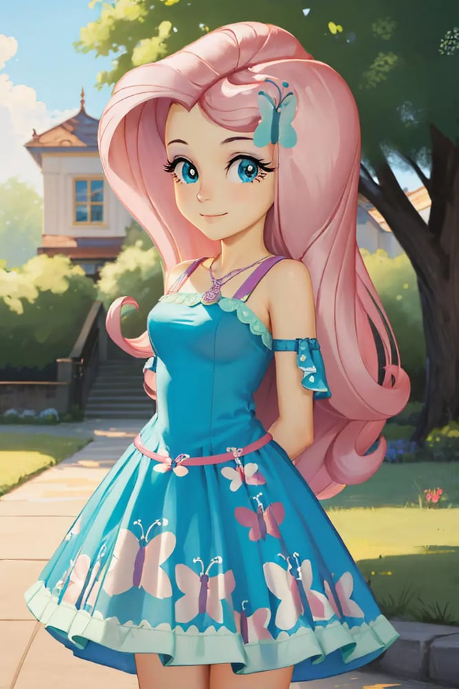 Fluttershy (from My Little Pony: Equestria Girls) - AI Model cover image