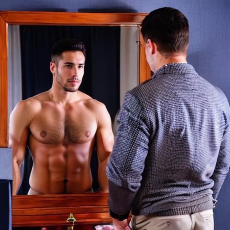 Nude Mirror - AI Model cover image