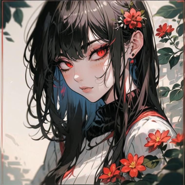 Red Like Roses - Red shades and a bit of abstraction - AI Model cover image